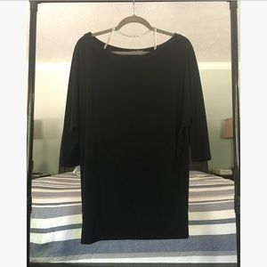 White House Black Market top - black